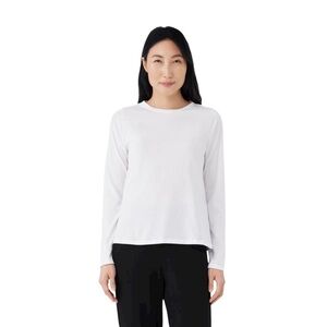 🤍𝐄𝐈𝐋𝐄𝐄𝐍 𝐅𝐈𝐒𝐇𝐄𝐑 Stretch Jersey Long Sleeve Tee
